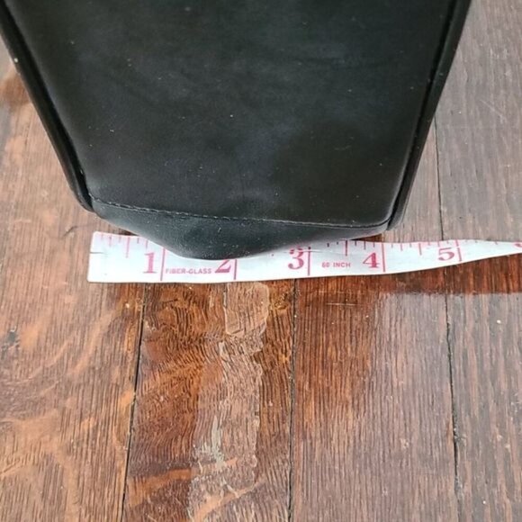 Renzo Rosati Italy Black Vegan Leather Handbag - Picture 14 of 15